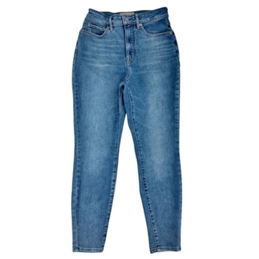 Everlane The Curvy Way-High Skinny Jeans Womens 28 Blue Organic Cotton Denim